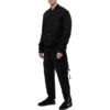 Classic Diagonal Varsity Jackets “Black”