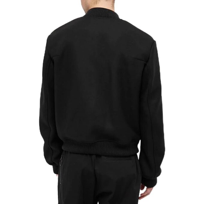 Classic Diagonal Varsity Jackets “Black”