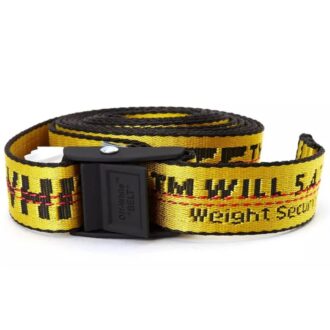 Classic Industrial Style Automatic Buckle Belt Yellow width2.5cm Classic Industrial Style Automatic Buckle Belt Yellow width2.5cm
