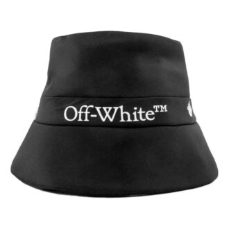 Classic LOGO Printing Fisherman’ s hat Black