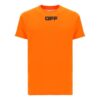 Classic Logo Printing Short Sleeve Orange