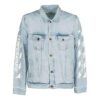 Classic Printing Jacket Denim Ordinary Version Blue