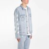 Classic Printing Jacket Denim Ordinary Version Blue