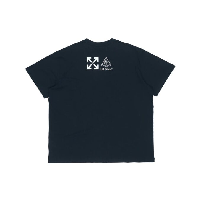 Climbing new Heights print Printing Men Loose Black
