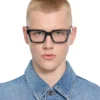 Clip On Light Blue Lens Sunglasses Clip On Light Blue Lens Sunglasses