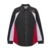Color Block Military Overshirt
