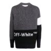 Color Block Off Crewneck