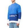 Color Block Off Crewneck
