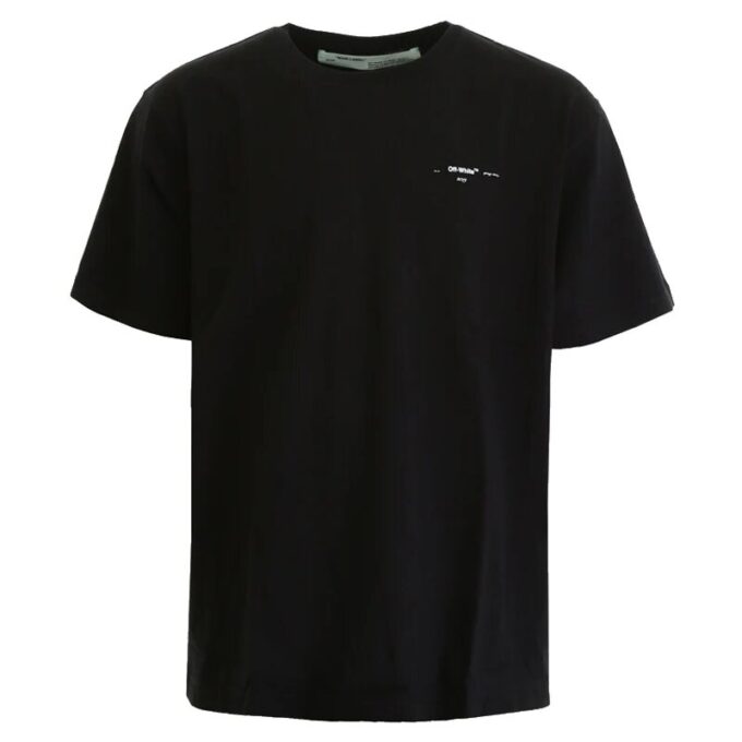 Colored Arrows SS Over Tee “Black”