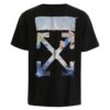 Colored Arrows SS Over Tee “Black”