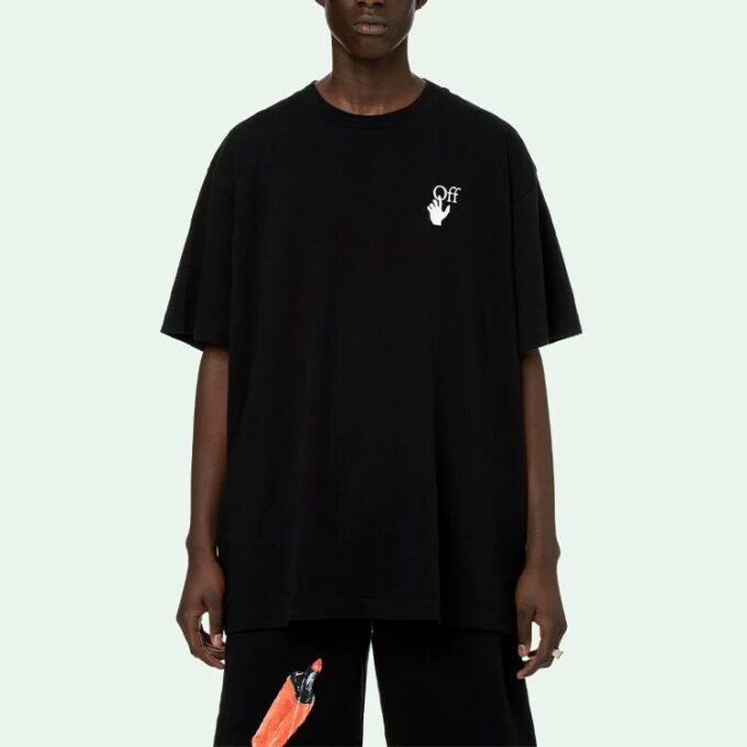 Comfort Loose Crewneck Short Sleeve Unisex Black