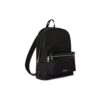 Core Round Logo Print Backpack “Black”