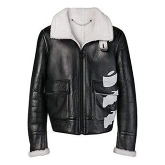 Cortex Splicing Lapel Black Jacket
