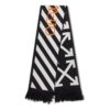 Cotton Icon Classic Scarf Black/White