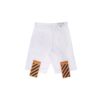 Cotton Logo Printing Casual Shorts White