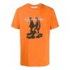 Cotton Printing Short Sleeve Orange