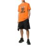 Cotton Printing Short Sleeve Orange