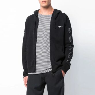 COVIRGIL ABLOH Print Men’ s Normal Size Black