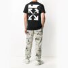 Cut Here Short Sleeve Black