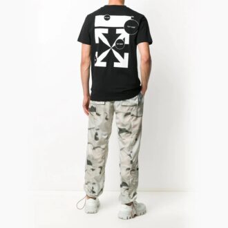 Cut Here Short Sleeve Black