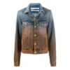 Degrade Gradient Denim Jacket Slim Fit Version