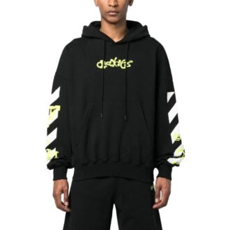 Diag Arrows-Logo Hoodie