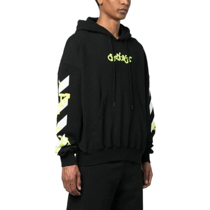 Diag Arrows-Logo Hoodie