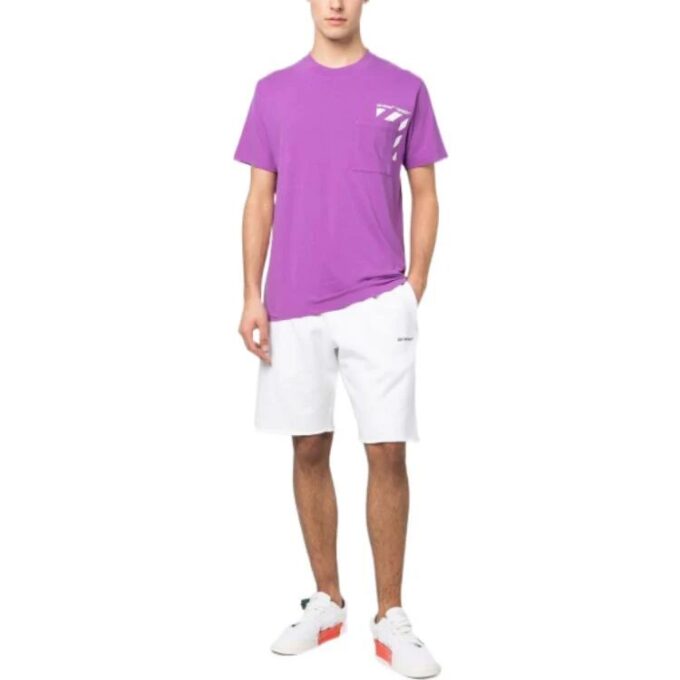 Diag Print Tee
