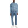 Diag-Stripe Denim Jacket