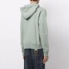 Diag Stripe Logo Printing Loose Fit Green