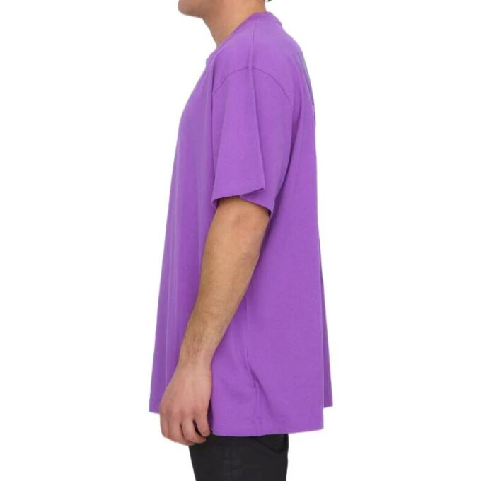 Diag Tab Over Short-Sleeve Tee “Orchid”