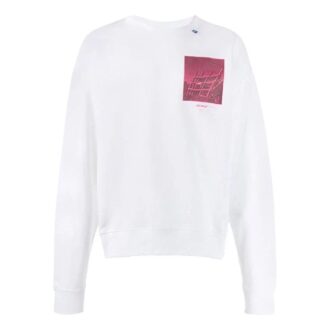 Diag Unf Inished Cotton Mens Loose Sweater