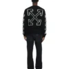 Diagonal Arrow Fuzzy Crewneck Sweater Diagonal Arrow Fuzzy Crewneck Sweater