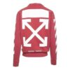 Diagonal Arrows Sweatshirt In Red.