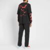 Diagonal Bats Double Sleeve For Men Black