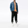 Diagonal Galaxy Brushed Sweatpants