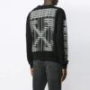 Diagonal Industrial Oversize Sweater