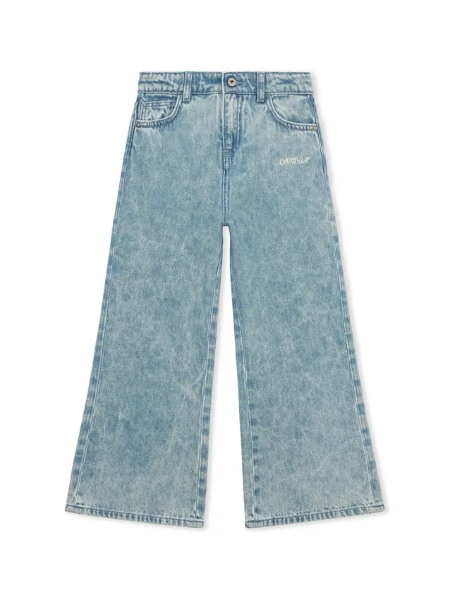 Diagonal Sketch Denim Pants Diagonal Sketch Denim Pants
