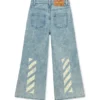 Diagonal Sketch Denim Pants Diagonal Sketch Denim Pants