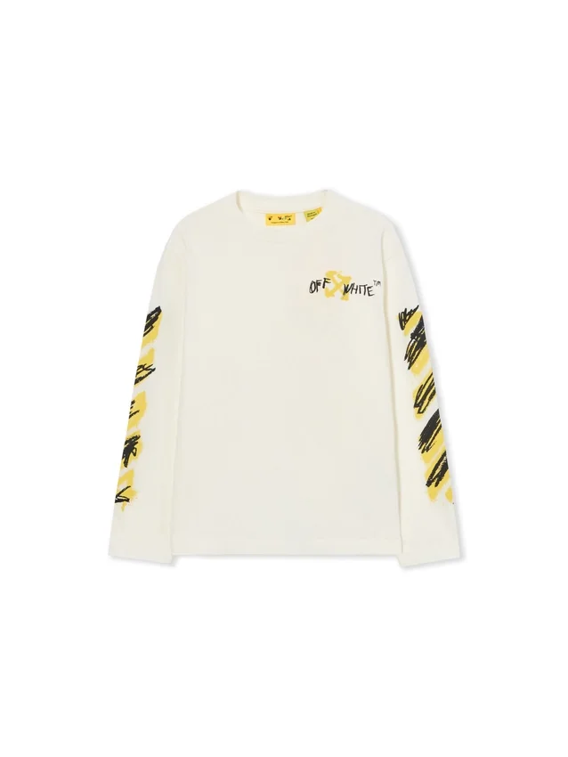 Diagonal Spray Long-Sleeved T-shirt Diagonal Spray Long-Sleeved T-shirt