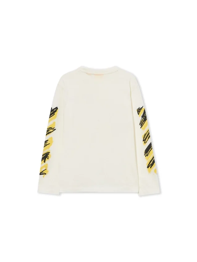 Diagonal Spray Long-Sleeved T-shirt Diagonal Spray Long-Sleeved T-shirt