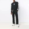Diagonal Striped Cotton LongSleeve