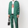 Diagonal Stripes Embellished Jacket