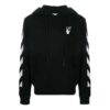 Diagonal Stripes Mens Logo Long Sleeve Sweater