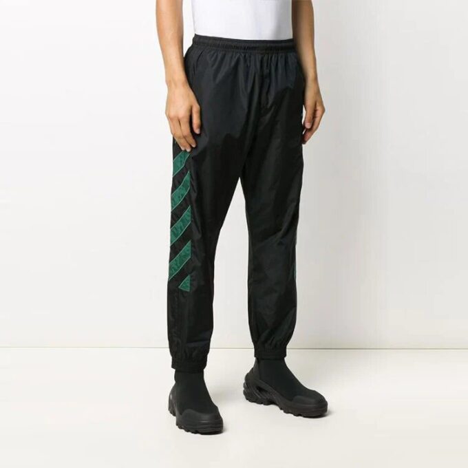 Diagonal Stripes Mens Sweatpants