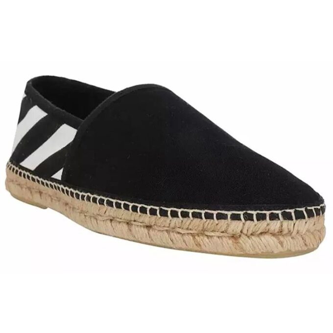 Diagonals Espadrilles “Black”