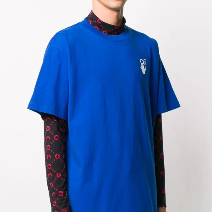 Double Arrow Applique Tee Men’ s Blue