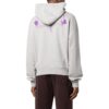 Dripped OW Logo Over Hoodie “Grey”