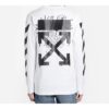 Dripping Arrows Logo Printing Men White