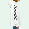 Dripping Arrows Print Hooded Sweatshirt